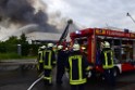 Grossbrand Halle Troisdorf Kriegsdorf Junkersring P112